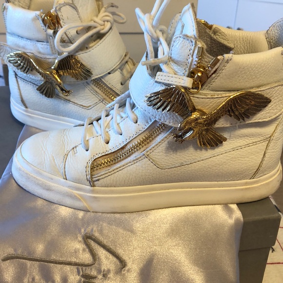 Giuseppe Zanotti London tr Donna Bianco sneakers - Picture 7 of 8